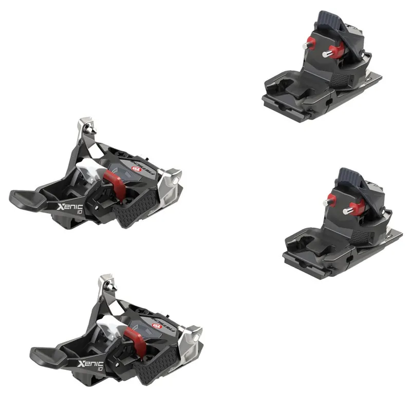 Sichere Zahlung Fritschi Xenic 10 - Black/Red, ohne Stopper