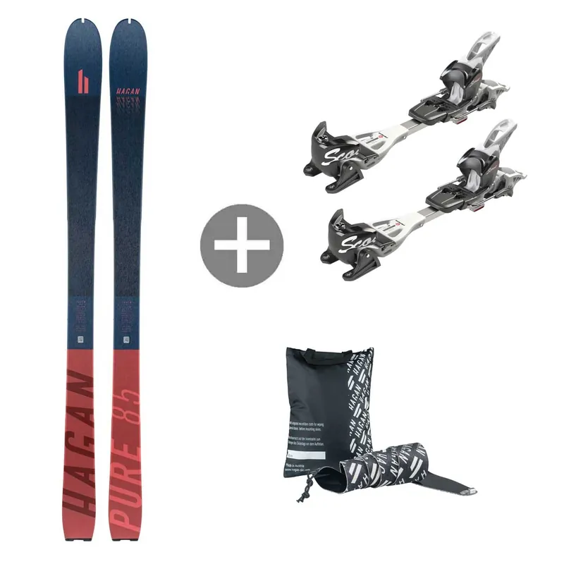 Bestpreis Hagan Skitourenset Pure 85