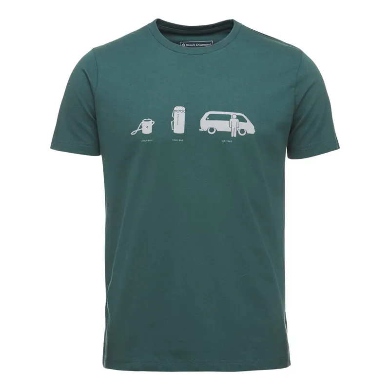 Black Diamond Dirtbag T-Shirt - Forest, S Preisknaller