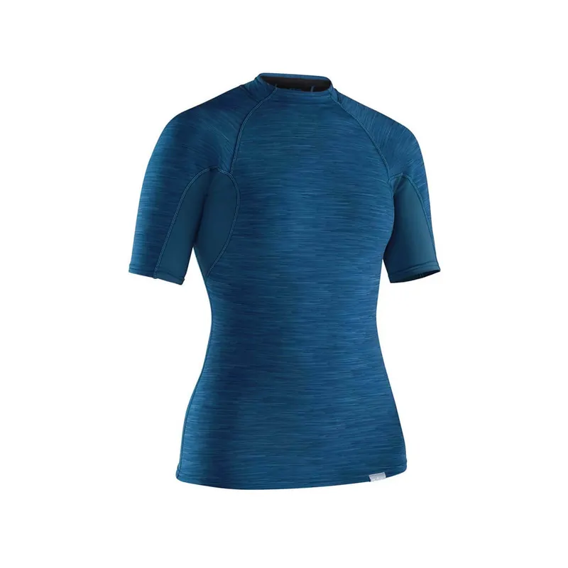 NRS Hydroskin Damen Neopren T-Shirt - Moroccan Blue, M Letzte Chance