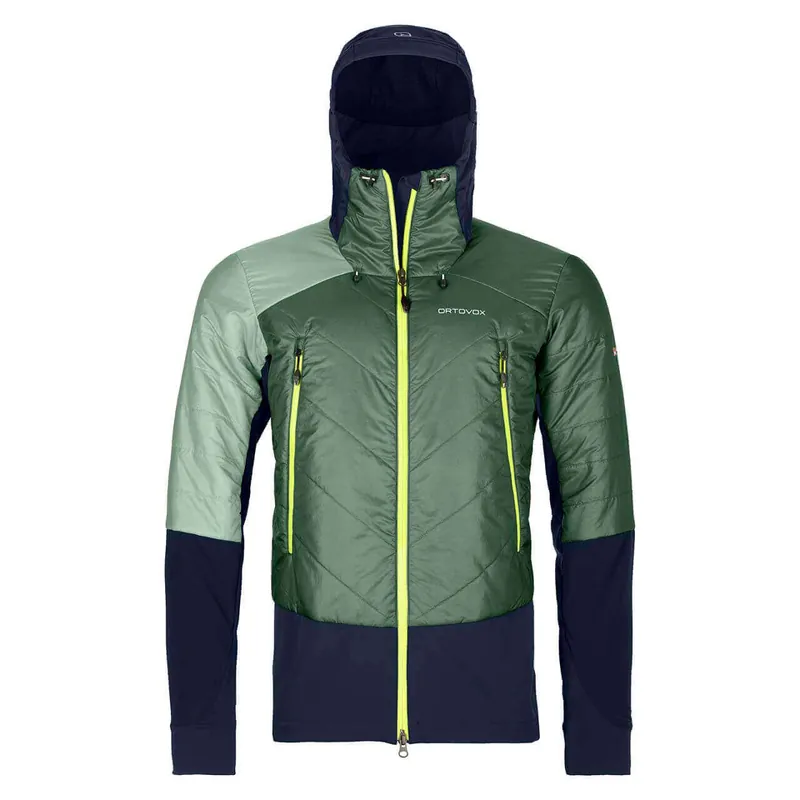 Ortovox Swisswool Piz Palü Jacke - Green Forest, M Sofort Bestellen