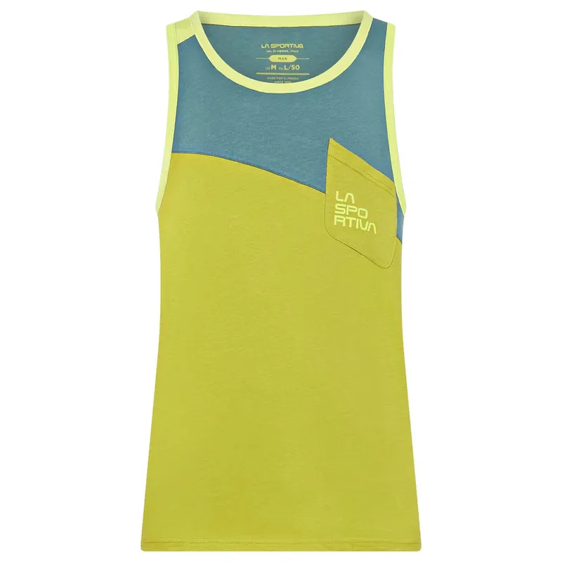La Sportiva Tanktop Dude - Kiwi/Pine, M Highlight