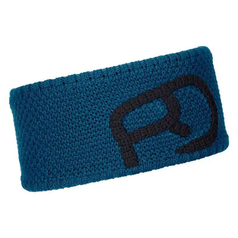 Ausverkauf Ortovox Stirnband Rock‘n‘Wool - Petrol Blue