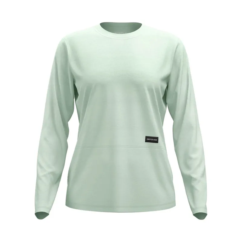 Neu Im Sortiment Ortovox 185 Merino Patch LS - Green Acid, S