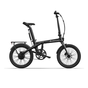 Schnäppchen ADO Air Carbon PRO E-Bike - E-Faltrad Set inklusive Schutzbleche, Gepäckträger, Ständer, Tragetasche - Iceland Black