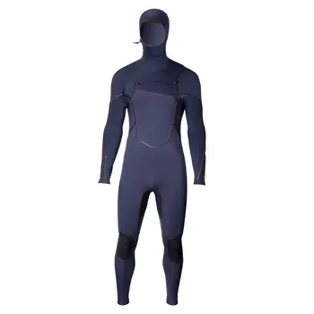 PROLIMIT Neoprenanzug Predator Steamer FreeX 6/4 Hooded DownAirflex - FTM Blue Herren Langarm 2024 - Blue-52/l-6/4 mm Garantierte Lieferung