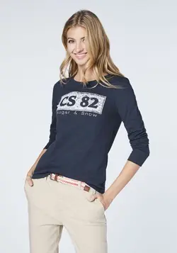Chiemsee Longsleeve Damen Langarmshirt - L Marshmallow Angebot