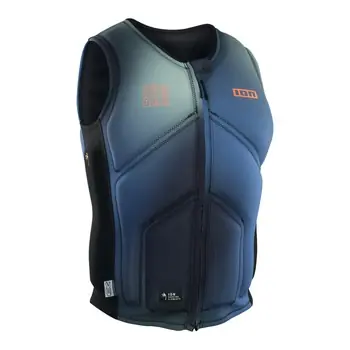 Sonderaktion ION Prallschutzweste Collision Vest Core Front Zip 2024 - 140/10 016 dark-collage