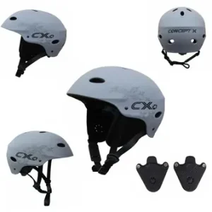 Concept X Wassersport Helm Surf + Kite Grau - M Preisreduziert