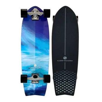 Curfboard Surfskate FISH PRO Ocean Love Sichere Zahlung