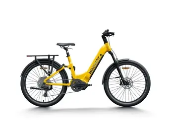 Himiway E-bike A7 PRO Stadtrad für Pendler inklusive Akku - Bike A7 PRO / Gelb Echt