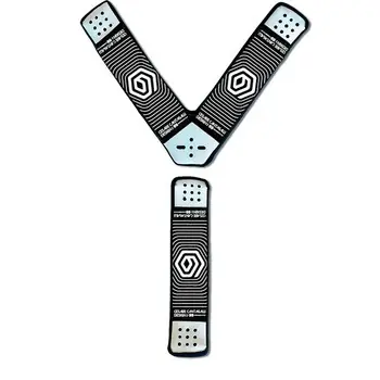 Bestseller i99 Windsurf & Wing Fußschlaufe VEE Set Superlight Straps - white/green