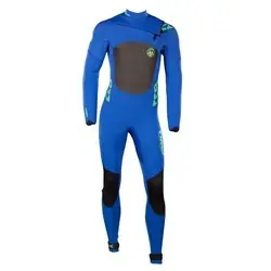 VINC Neoprenanzug V8 Wetsuit 4/3mm Herren Langarm Blue - 56 Abverkauf