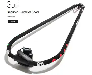 Expressversand Goya Windsurf Gabelbaum Surf Trainer - Reduced Diameter Boom - 100-150cm