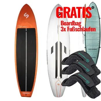 Slingshot Wing & Downwind Mid Length Foil Board Laser Craft V1 2025 DEMO - 115 Angebot