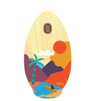 Skimboard Skimone 37 95Cm Kee Beach Orange Gelb Surfshop 24 online - Windsurf, Foil, Wing Top-Preis