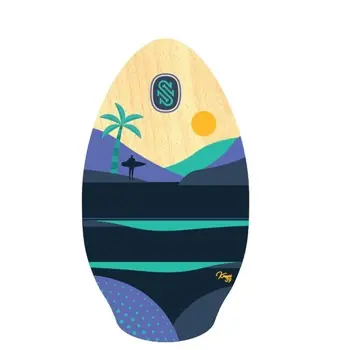 Skimboard Skimone 39 99Cm Kauai Lila Türkis Surfshop 24 online - Windsurf, Foil, Wing Schnäppchen