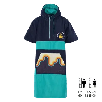 Neu Im Sortiment Wave Hawaii Baumwolle Velour Poncho Bluebow - Surfshop 24 online - Windsurf, Foil, Wing