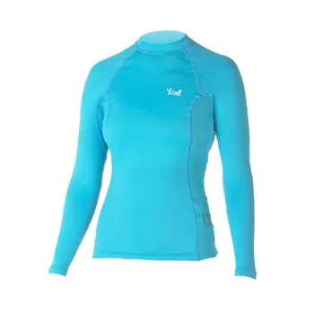 Kracherpreis Xcel Marsha Premium 6OZ Rashguard UV-SHIRT L/S langarm Blau - 6 (34/XS)