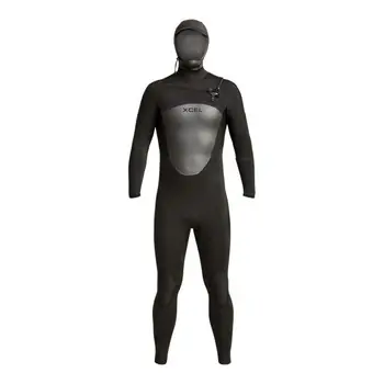 XCEL Neoprenanzug Mens Axis X2 5/4 Hooded Herren Langarm 2025 - LT Highlight