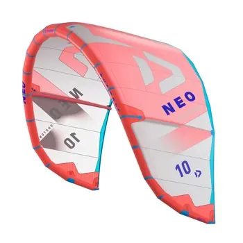Neu Im Sortiment Duotone Kite Neo - Kites 2024 - C02 coral/light-grey 09.0