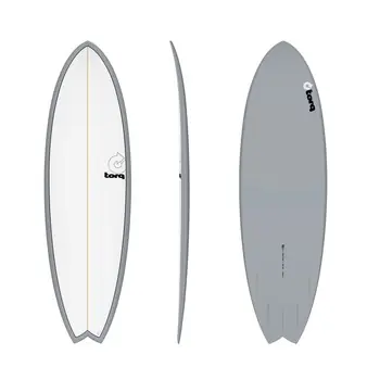 Surfboard TORQ Epoxy TET 5.11 MOD Fish Grey Pinl Schnäppchen