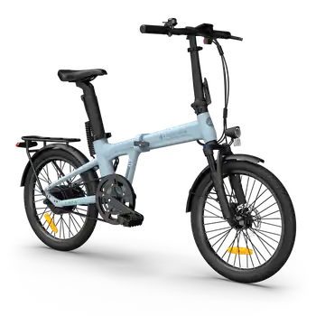 ADO Air 20 Pro (2-Speed) - faltbares E-Bike mit Riemen 2026 - Blau Sichere Zahlung