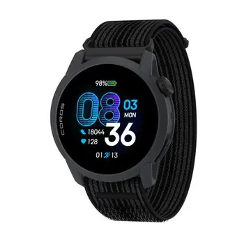 Begrenztes Angebot COROS PACE 4 GPS-Sportuhr mit Nylon-Armband - Schwarz