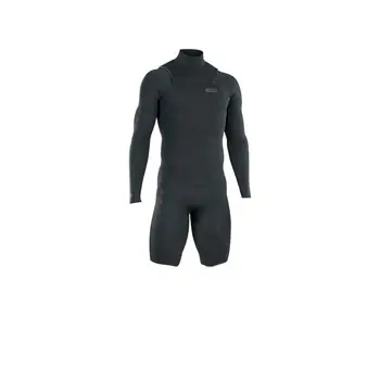 ION Neoprenanzug Element 2/2 Shorty LS Front Zip Herren Langarm 2024 - 46/XS 715 cascade-blue Neuheit