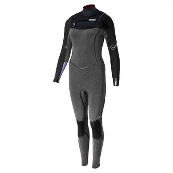 Mega-Angebot PROLIMIT Neoprenanzug Oxygen TR Steamer 5/3 Freezip DL FTM Black/Lavender Damen Langarm 2024 - 38/M Black/Wine