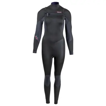 Sonderangebot PROLIMIT Neoprenanzug Fire Steamer 4/3 Freezip DL GBS Black/Ash/IceBlue Damen Langarm 2024 - 34/XS Black/Ash/IceBlue