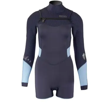 PROLIMIT Neoprenanzug Flare Sunset Shorty La 3/2 Freezip Black Damen Langarm 2024 - 42/XL Black Jetzt Kaufen