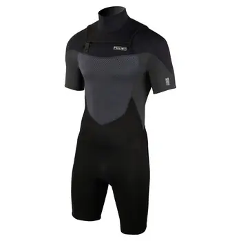 Expressversand PROLIMIT Neoprenanzug Fusion Freezip Shorty 2/2 Black Herren 2024 - 46/xs Black