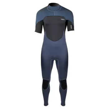 PROLIMIT Neoprenanzug Fusion Steamer 3/2 Shortarm DL Misty Blue Herren Kurzarm 2024 - 46/xs Markenprodukt