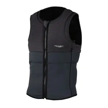 Angebot PROLIMIT Prallschutzweste Predator Vest Half Padded Frontzip Black/Grey 2025 - S
