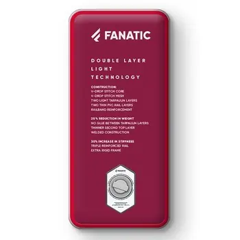 FANATIC Drop Stitch Cross Cut Sample Aktuell