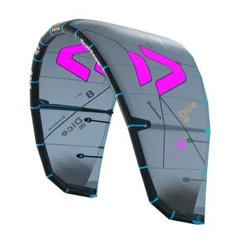 Bestseller Duotone Dice SLS - Kites 2026 - dark-grey/pink 08.0