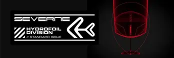 All BANNER ALIEN X-RAY HYDROFOIL3M X 1M . Markenware