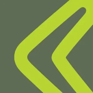 Highlight All BANNER GREEN BOOMERANG1M X 2M .