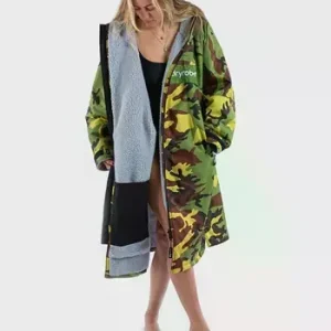 DRYROBE Advance Long Sleeve Grün Camo Grau - L REMIX Kracherpreis