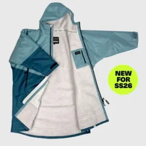 DRYROBE Advance Long Sleeve KIDS Blau Grau - 10-13 Sofort Bestellen