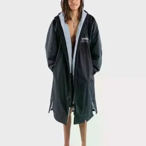 Rabatt Dryrobe Advance Long Sleeve Schwarz Grau Surfshop 24 online - Windsurf, Foil, Wing