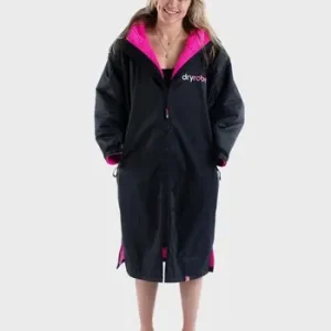 Bestseller DRYROBE Advance Long Sleeve Schwarz Pink - L