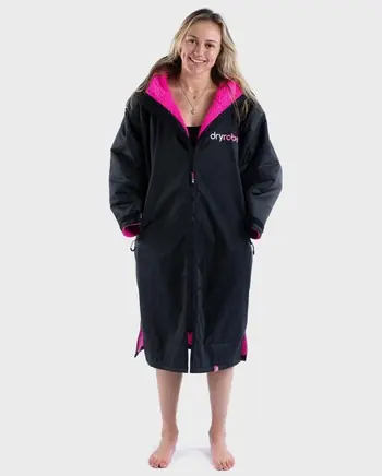 Bestseller DRYROBE Advance Long Sleeve Schwarz Pink - L
