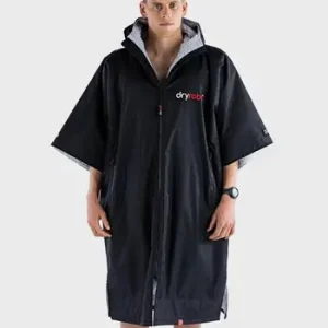 Bestseller DRYROBE Advance Short Sleeve Schwarz Grau - L