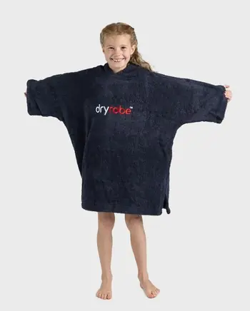 DRYROBE Handtuchmantel Bio KIDS Navy - 10-13 Angebot