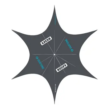 Bestpreis Duotone - Tent Star - Promo 2022 - OneSize dark grey