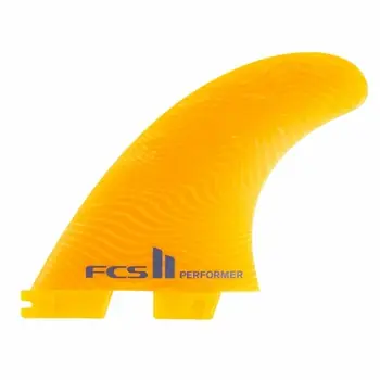 Bestpreis FCS 2 Performer Neo Glass Mango - Large Tri Retail Fins