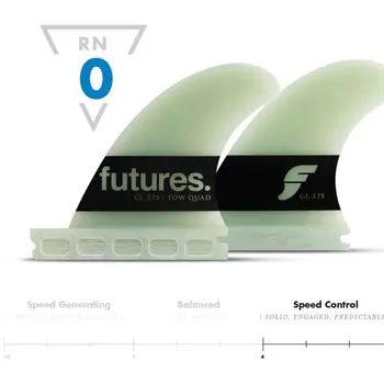 Futures Big Wave Quad Fin Set Gerry Lopez 3.75 G10 Surfshop 24 online - Windsurf, Foil, Wing Nur Heute