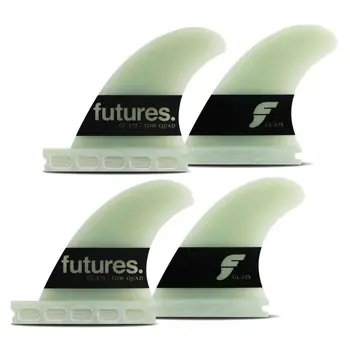 Meistverkauft FUTURES Big Wave Quad Fin Set Gerry Lopez 3.75 G10